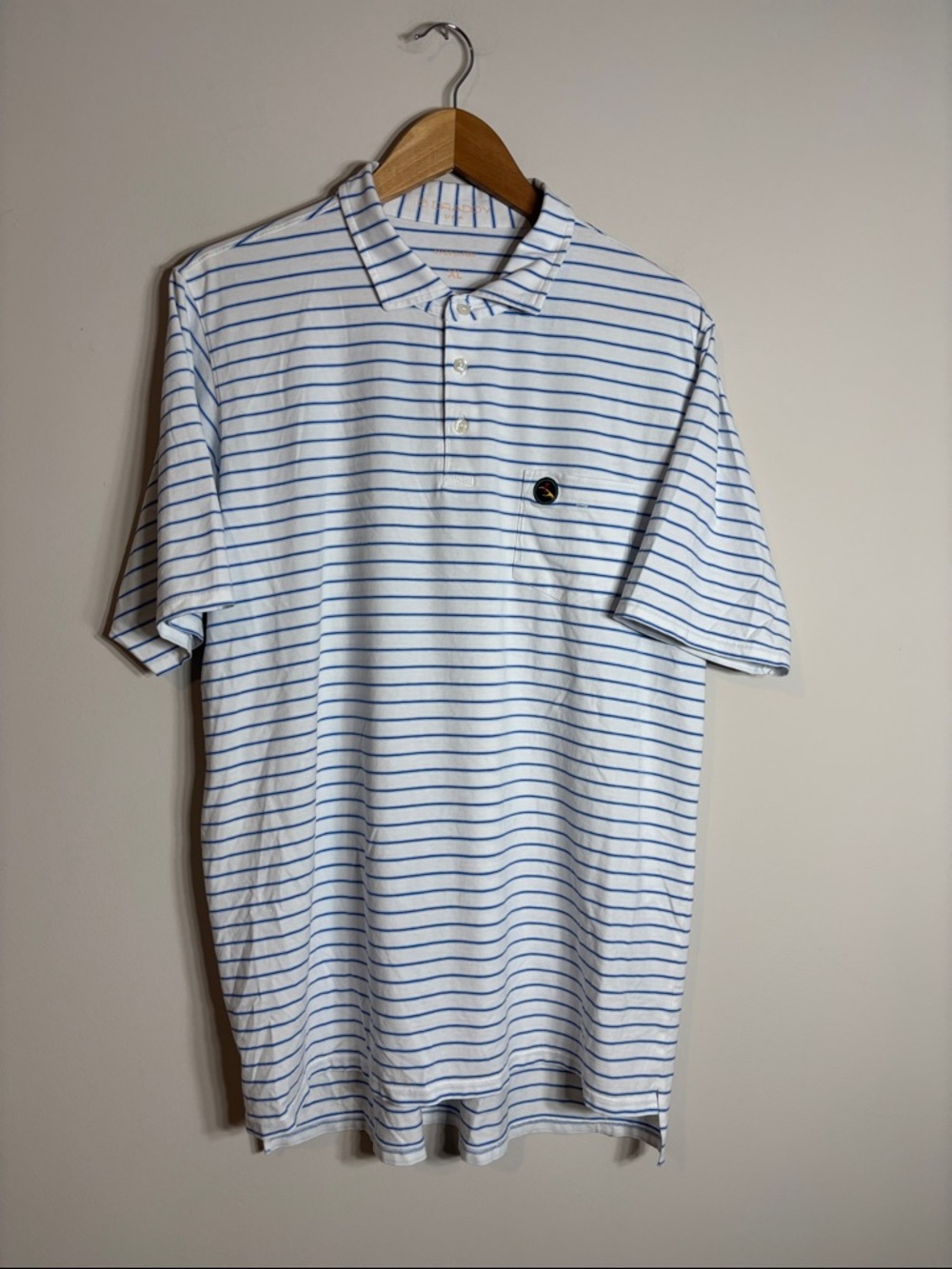 B Draddy USA Polo Golf Shirt XL Cotton